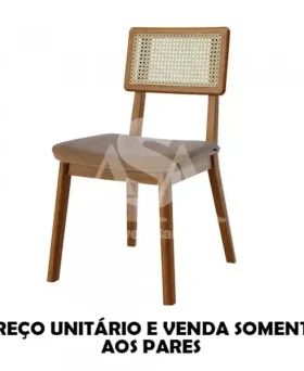 CADEIRA IMCAL CLASSIC TELA FACTO  MARROM/ NATURE