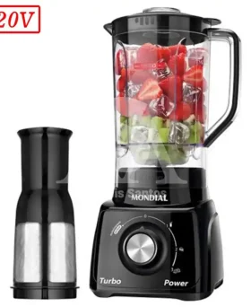 LIQUIDIFICADOR MONDIAL L-99 FB 3 VEL 220V PRETO
