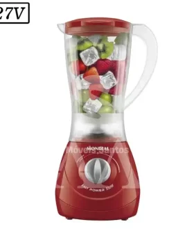LIQUIDIFICADOR MONDIAL L550R 2VEL 127V VERMELHO