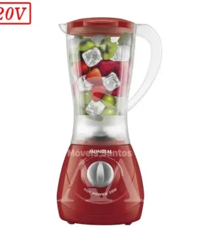LIQUIDIFICADOR MONDIAL L550R 3 VEL  220V VERMELHO