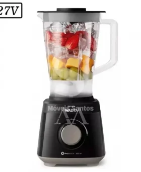 LIQUIDIFICADOR PHILIPS WALITA DAILY 550W 2 VEL 127V PRETO