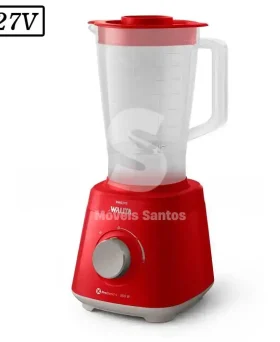 LIQUIDIFICADOR PHILIPS WALITA DAILY 550W 2 VEL 127V VERMELHO