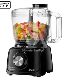 MINIPROCESSADOR MONDIAL MP-16-B 300W 127V