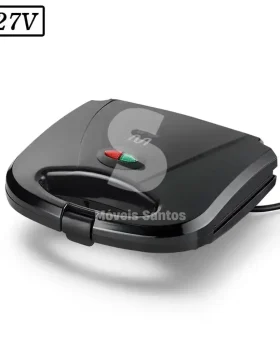 SANDUICHEIRA GRILL MULTILASER 750W CE043 127V PRETA