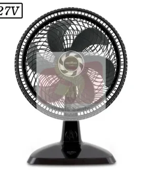 VENTILADOR BRITANIA BVT400 TURBO 40CM 6 PAS 3 VEL 127V PRETO