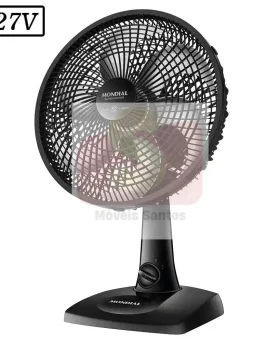 VENTILADOR MONDIAL VSP30B SUPER POWER 30CM 6 PAS 3 VEL 127V PRETO
