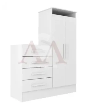COMODA 4G 2P. ABRIR RODIAL PAMPA BRANCO 1CO2425