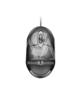 MOUSE MULTILASER  CLASSIC C/ FIO USB CABO 12OCM 3 BOTOES MO300 PRETO