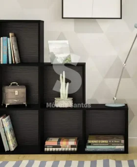 ESTANTE ARTELY GRID PRETO