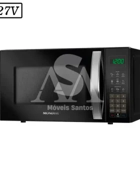 FORNO MICROONDAS MONDIAL MO0121B 21L 127V PRETO