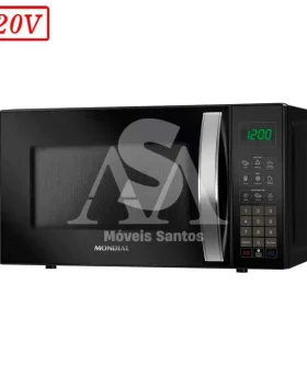 FORNO MICROONDAS MONDIAL MO0121B 21L 220V PRETO