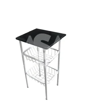 FRUTEIRA PAONANDA INDIANO 2 CESTAS PRETO / BRANCO