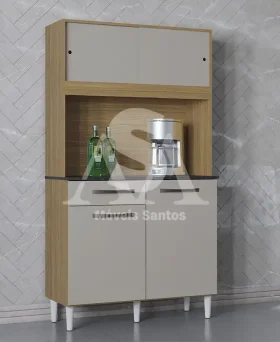 KIT 4P 1G POQUEMA GRAZI 90 DAMASCO/OFF WHITE