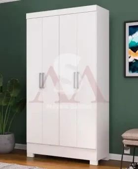 ROUPEIRO 4P ABRIR 3G RODIAL VIENA BRANCO 11GR4065G