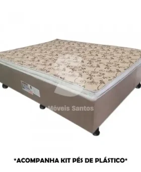 CAMA BOX D28 138X188X42 RUBI C/PILLOW