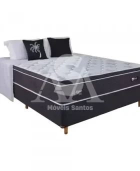CJ BASE BOX/COLCHAO D45 OURO 138X188X62 DESIGN VOGUE GRAFITE