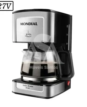 CAFETEIRA MONDIAL C4320XSI 550W FILTRO 127V INOX