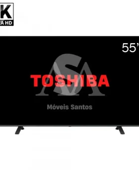 SMART TV TOSHIBA 55C350MS DLED 55" 4K HD VIDAA C/ RECEPTOR DE TV