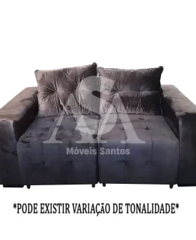 ESTOFADO DESTACK FENIX RETRATIL CHOCOLATE VELUDO