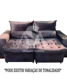 ESTOFADO BOMFLEX CHILE RETRATIL CAFE VELUDO