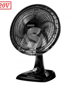 VENTILADOR MONDIAL VSP40B SUPER POWER 40CM 6 PAS 3 VEL 220V PRETO
