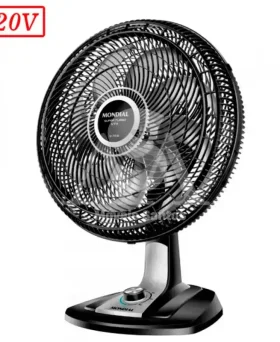 VENTILADOR MONDIAL VTX-40-8P SUPER TURBO 40CM 8 PAS 3 VEL 220V PRETO