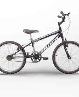 BICICLETA TK3 TRACK COMETA ARO 20 S/MARCHA PRETO/BRANCO