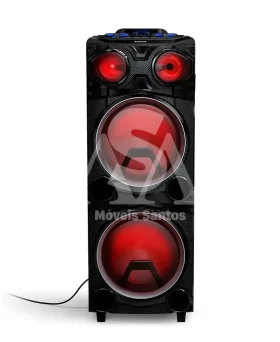 CAIXA DE SOM PHILIPS AMPLIFICADORA TAX3708 PARTY SPEAKER C/FM 2000 WAT