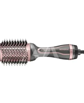 ESCOVA SECADORA MONDIAL GREY ROSE KERATIN CERAMICA 1300W BIVOLT