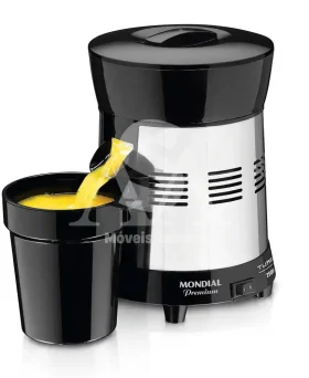 ESPREMEDOR DE FRUTAS MONDIAL PREMIUM E-10 BIVOLT PRETO