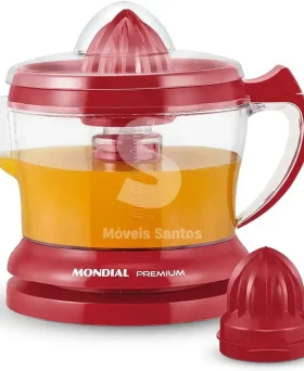 ESPREMEDOR DE FRUTAS MONDIAL PREMIUM E-23 127V VERMELHO