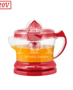 ESPREMEDOR DE FRUTAS MONDIAL PREMIUM E-23 220V VERMELHO
