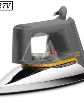 FERRO DE PASSAR PHILIPS WALITA HD1172/82 SECO 127V CINZA