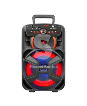 CAIXA DE SOM AMVOX AMPLIFICADORA ACA 221 GIGANTE II C/FM 220 WATS