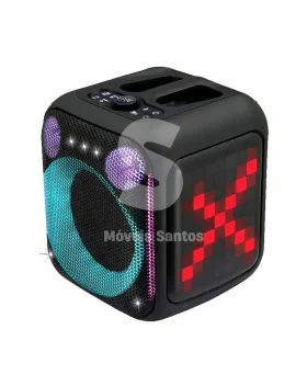 CAIXA DE SOM AMVOX AMPLIFICADORA ACA 410 NEON 410 WATS