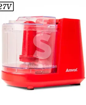MINIPROCESSADOR AMVOX APR 1001 100W 127V VERMELHO