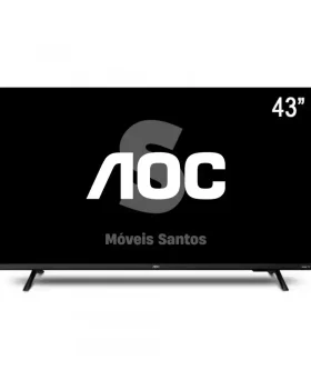 SMART TV AOC 43S5135 DLED 43"" ROKU 3 HDMI 1 USB WIFI INTEGRADO