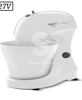 BATEDEIRA ARNO CHEF SM00 1 TIGELA 400W 5 VEL 127V BRANCA