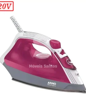 FERRO DE PASSAR ARNO A VAPOR FSGC STEAMGLISS 220V ROSA