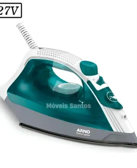 FERRO DE PASSAR ARNO A VAPOR FSGP STEAMGLISS 127V VERDE