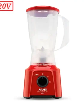LIQUIDIFICADOR ARNO POWER MIX LQ11 550W 2 VEL 220V VERMELHO