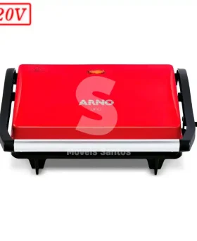SANDUICHEIRA GRILL ARNO COMPACT UNO 760W 220V VERMELHA
