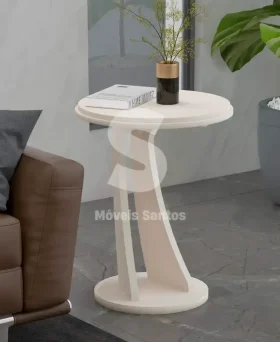 MESA APOIO ARTELY TUTTI OFF WHITE
