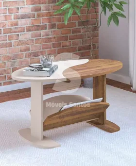 MESA CENTRO ARTELY ISIS PINHO / OFF WHITE