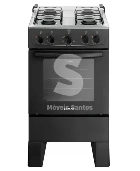 FOGAO 4B ATLAS MILAO PRETO