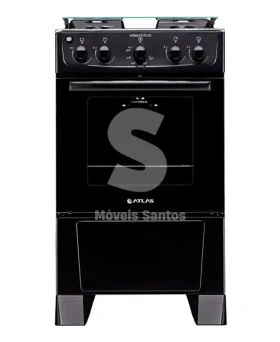 FOGAO 4B ATLAS MONACO PLUS PRETO