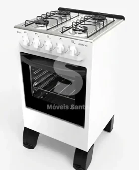 FOGAO 4B BRASLAR NEW SIRIUS SIMPLES S/ TAMPO BRANCO