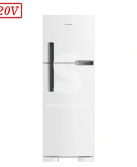 REFRIGERADOR BRASTEMP DOMEST BRM44 FROST FREE DUPLEX 375L 220V BRANCO