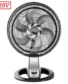 VENTILADOR BRITANIA BVT410 TURBO 47CM 6 PAS 3 VEL 220V PRETO