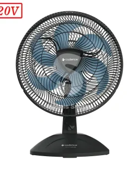 VENTILADOR CADENCE EROS TURBO VTR409 40CM 6 PAS 3 VEL 220V PRETO / AZU